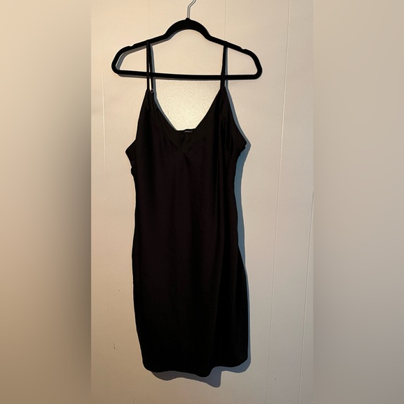 Black slip on dress - Picture 1 of 4